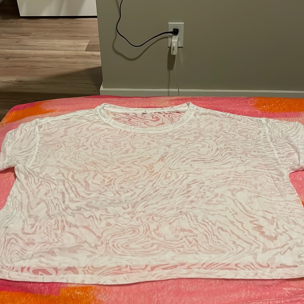 Lululemon Cates Tee-White